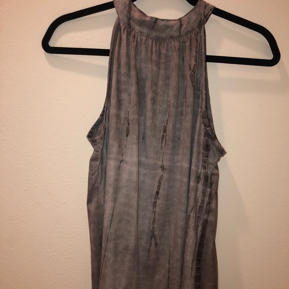 PPLA snake print halter top
